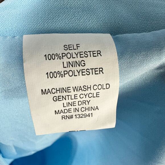 Amanda Uprichard Jessamyn Mini Dress Pacific Blue Size Small - Picture 6 of 9